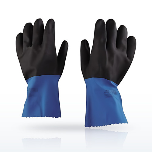 MAPA Professional StanZoil 334949 Neoprene Gloves, NL-34 Gloves, Blue/Black