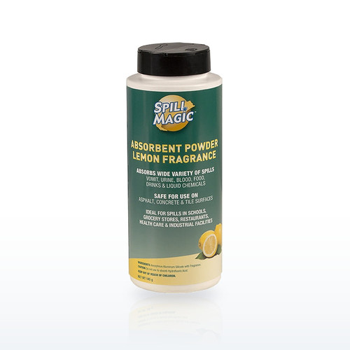 Spill Magic 97503 Sorbents, Lemon Scented Spill Clean Up 25oz. Shaker