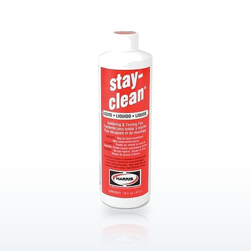 Harris Product Group Stay-Clean SCLF Solder Alloys & Fluxes, Liquid Soldering