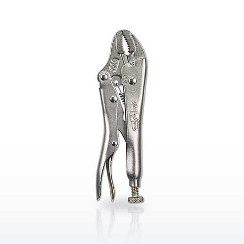 The Original™ Curved Jaw Locking Plier with Wire Cutter, Alloy Steel