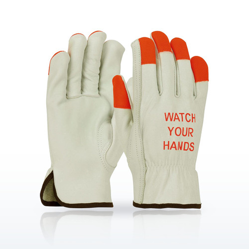Superior Grade Top Grain Cowhide Leather Drivers Glove - 68-165HV