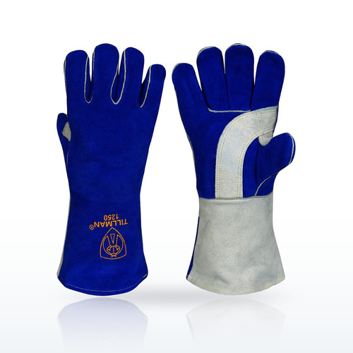 Tillman 1250XL Premium Side Split Cowhide Stick Welding Gloves, 14 in.