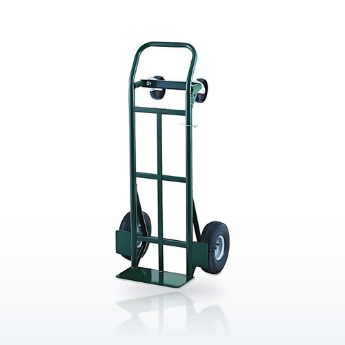 Super Steel Convertible Hand Truck, 700 lb, Telescoping Handle, Pneumatic Wheels