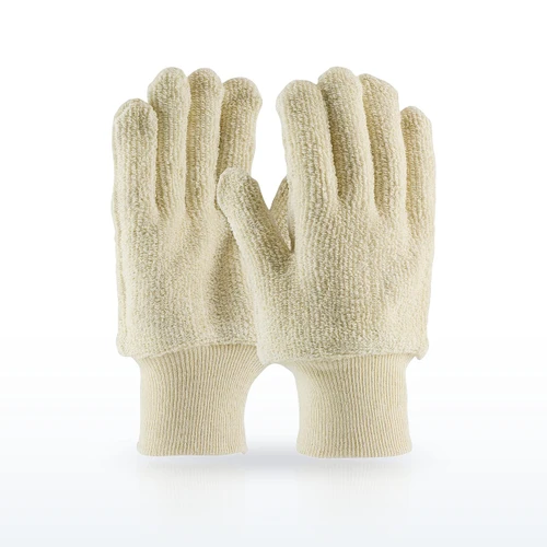 PIP 42-C700 High Heat Gloves, Terry Cloth Seamless Knit Glove, 24 oz