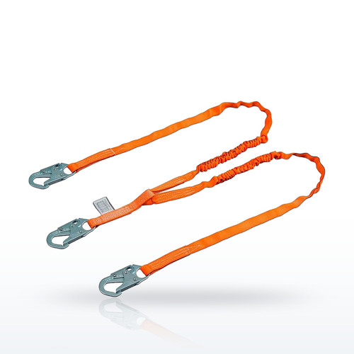 Titan™ II Double Leg Stretchable Tubular Shock-Absorbing Lanyard
