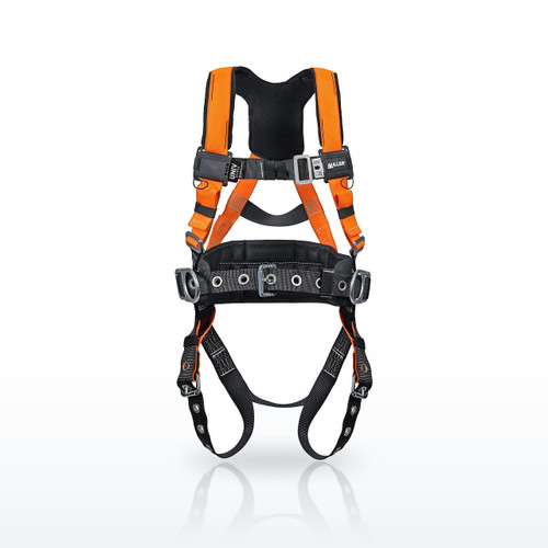 Miller Titan T4777 Harnesses, Contractor Full-Body Harness, Hi‑Viz Webbing
