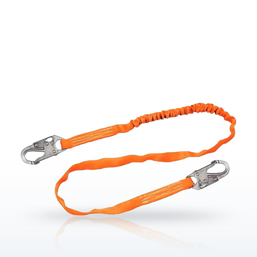 Miller Titan II T5111-Z7 Shock-Absorbing Lanyards, Single Leg Tubular