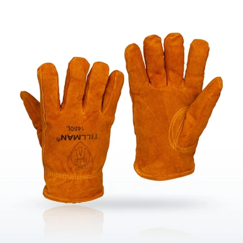 Tillman 1450 Pile Lined Split Cowhide Winter Work Gloves - L