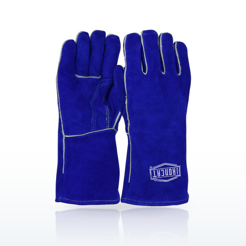 Ironcat 9041 Welding Gloves, Superior Grade Split Cowhide Leather Welder's Glove