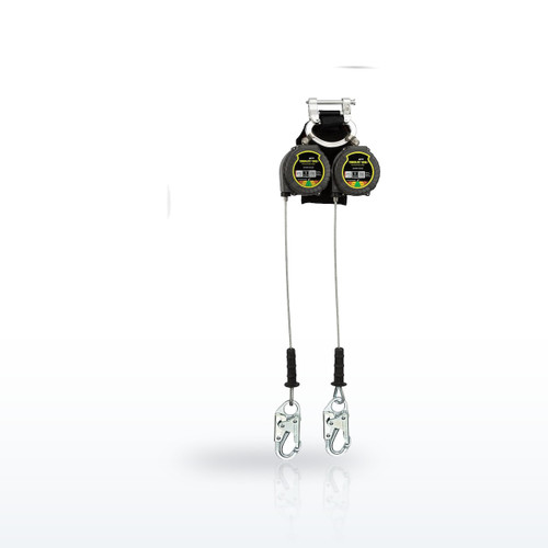 Miller TurboLite+ Edge Self-Retracting Lifelines, Twin Cable Edge Personal Fall