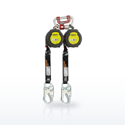 Miller TurboLite+ Scorpion Self-Retracting Lifelines, Twin Personal Fall Limiter