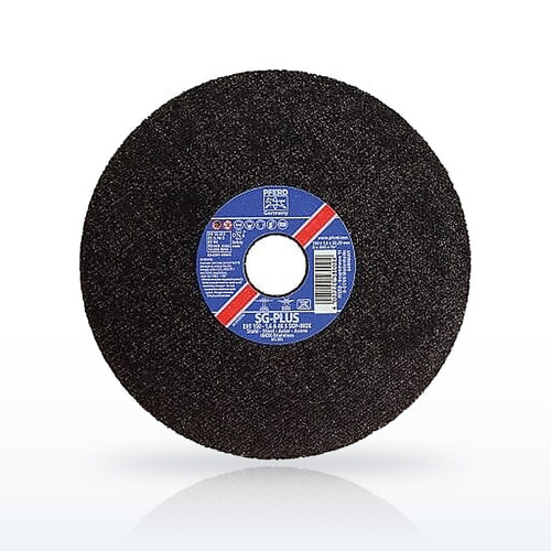 Pferd 69865 Resin Bonded Abrasives, T27 SGP-INOX Depressed Center Thin Cutoff