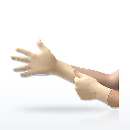TouchNTuff® 69-210 Natural Rubber Latex Disposable Gloves