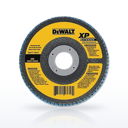 Type 29 Flap Disc, 4-1/2 in, 80 Grit, 5/8-11 Arbor, Zirconia, 13,300 RPM