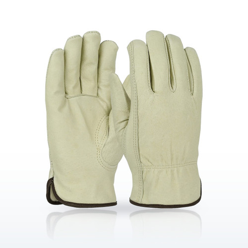 PIP 994KP Cold Weather Gloves, Top Grain Pigskin Leather Drivers Glove