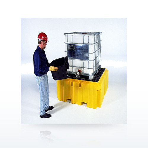 UltraTech Ultra-IBC Spill Pallet Plus with Drain - 365 Gallon