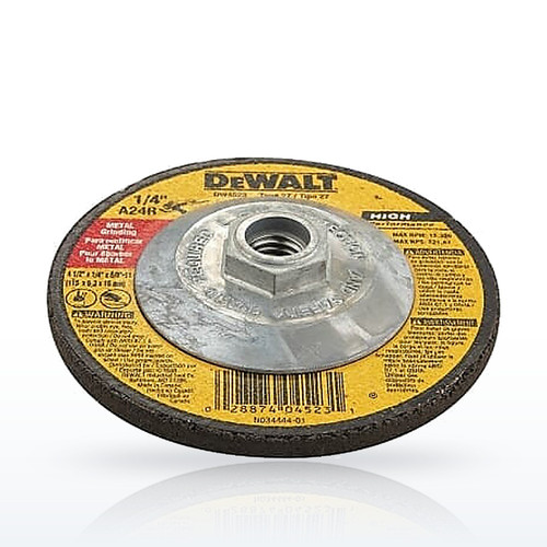DEWALT Resin Bonded Abrasives, Type 27 Grinding Wheels