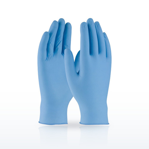 Ambi-dex Turbo 63-332 Disposable Nitrile Glove, Powdered, Textured Grip
