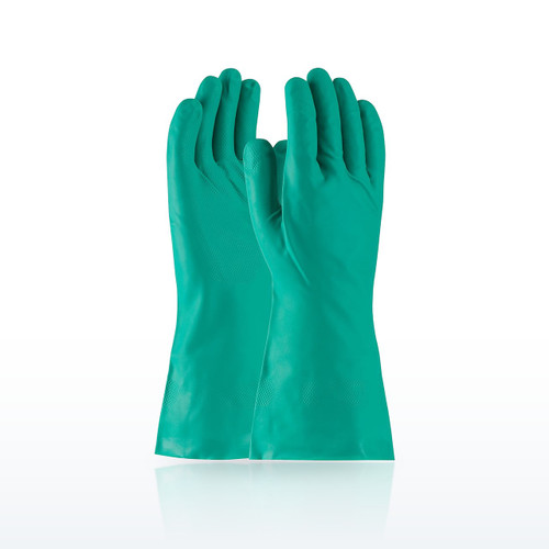 Assurance 50-N140G Chemical Resistant Gloves, Nitrile Coated, Unlined