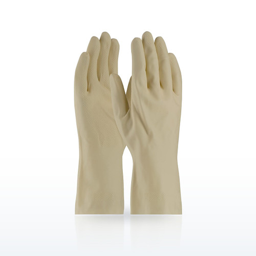 Unsupported Latex Canner, Unlined with Raised Diamond Grip - 18 MIl, 47-L171N