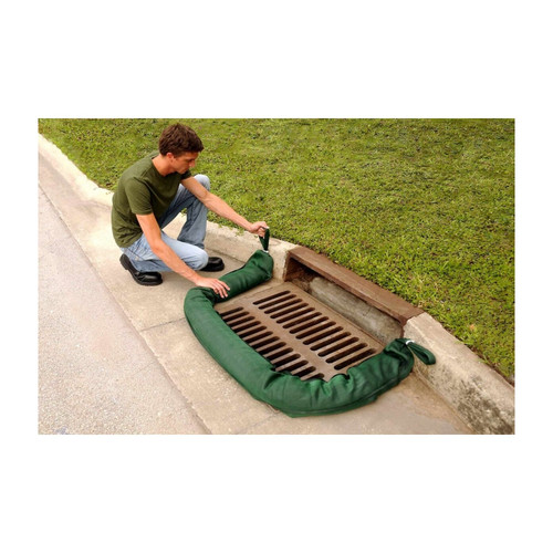 UltraTech 9457 Ultra-Filter Sock for Storm Drain Protection, 9 ft