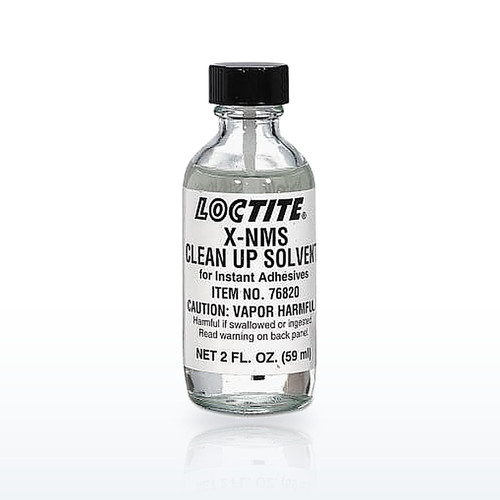 768 X-NMS Clean Up Solvent for Instant Adhesive, 2 oz, Bottle, Mild Solvent