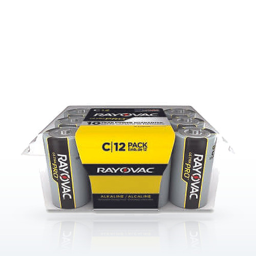 Ultra Pro™ C Batteries, Alkaline, 1.5 V, 12 PK