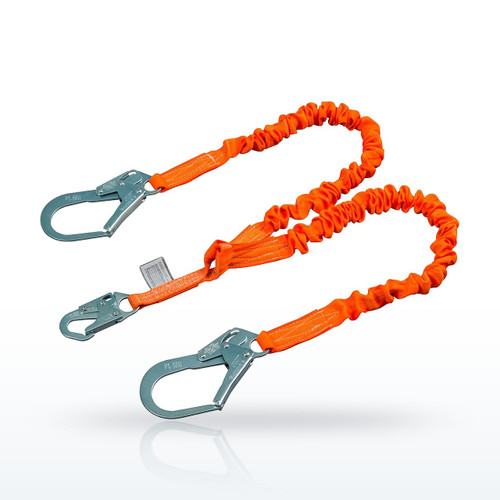 Miller Titan II T5122SS-Z7 Shock-Absorbing Lanyards, Single Leg Stretch Tubular
