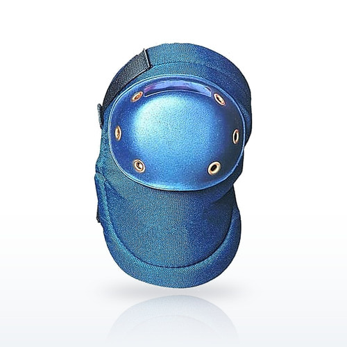 OccuNomix 125-OCCUNOMIX Value Contoured Hard Cap Knee Pads, Hook-and-Loop, Blue