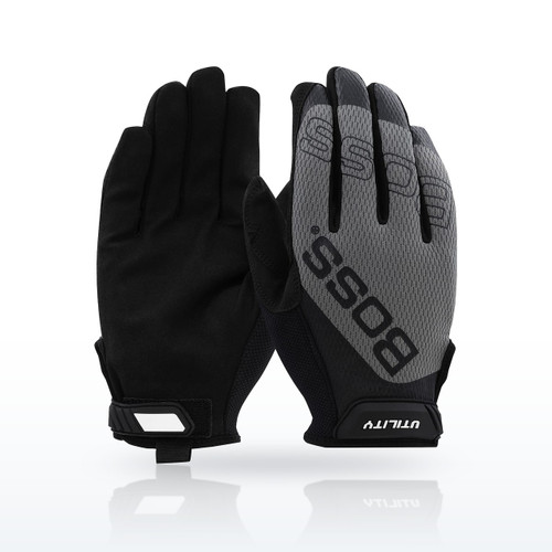 Utility Synthetic Microfiber Palm with Mesh Fabric Back, 120-MU1220T