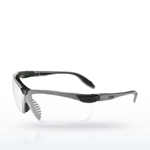 Uvex Genesis Slim BLK/PEWTR Safety Glasses with C Genesis Slim BLK/PEWTR Safety