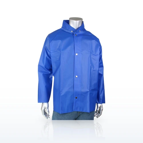 Boss 201-500 Rainwear Clothing Protection, TPU / Nylon Rain Jacket, 0.25 mm