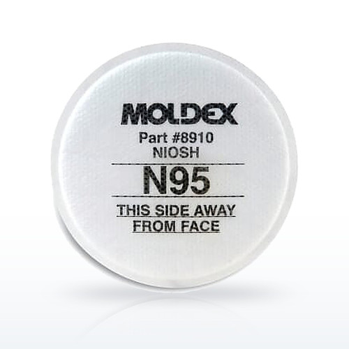 Moldex 8910 Cartridge Respirators, Particulate Filter, N95