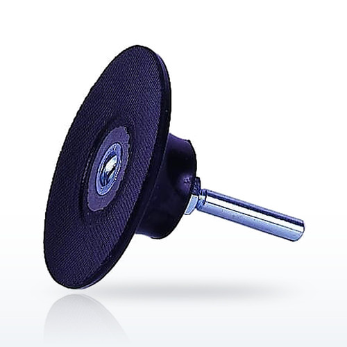 Weiler® Plastic Button Style Back-Up Pad, 2 in dia, 1/4 Shank dia