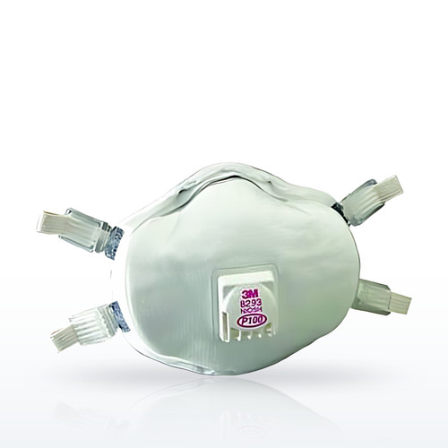 8293 P100 Particulate Respirator, Half Facepiece, Oil/Non-Oil Particles
