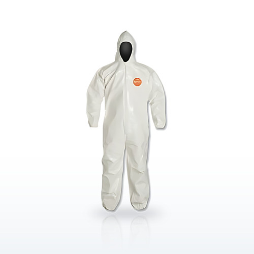 DuPont Tychem Coveralls & Overalls, Bound Seams, Attached Hood