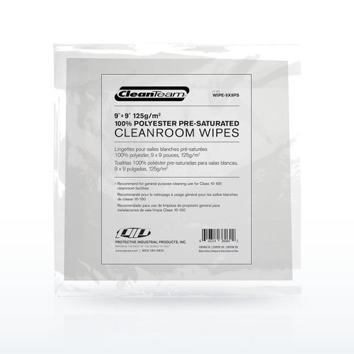 9" x 9" Pre-saturated Wipe, WIPE-9x9PS