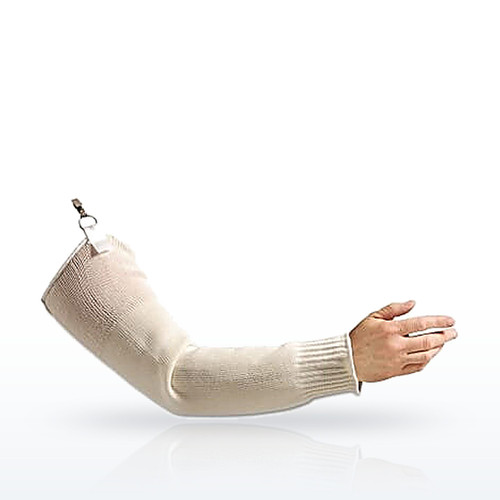 Whizard Armguards, 20 in Long, One Size Fits Most, White/Blue