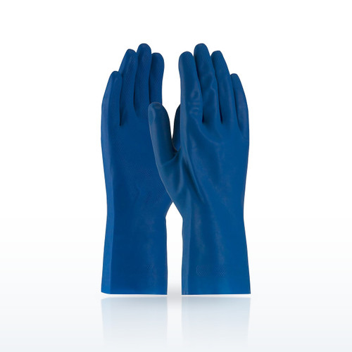 Unsupported Latex Canner, Unlined with Raised Diamond Grip -18 Mil, 47-L171B