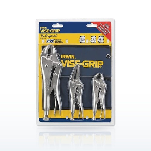 Vise-Grip® The Original™ 3 Pc Locking Pliers Set, 5 in/6 in/10 in Pliers