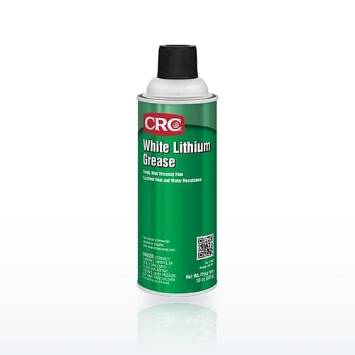CRC 3080 Grease Lubricants & Penetrants, White Lithium Grease, 16 oz Aerosol Can