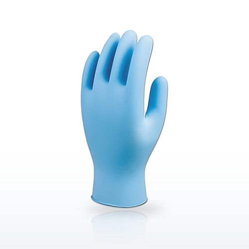 SHOWA 9905PF Disposable Nitrile Gloves, Powder Free, 6 mil