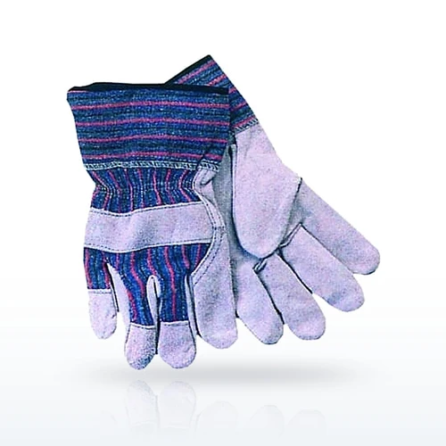 Work Gloves, Large, Cowhide, Pearl Gray - 1775