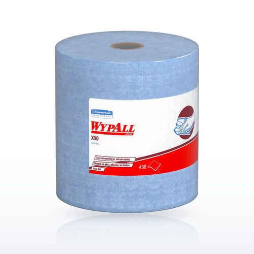 Kimberly-Clark 12889 Towels & Wipers, WypAll PowerClean X90 Extended Use Cloths