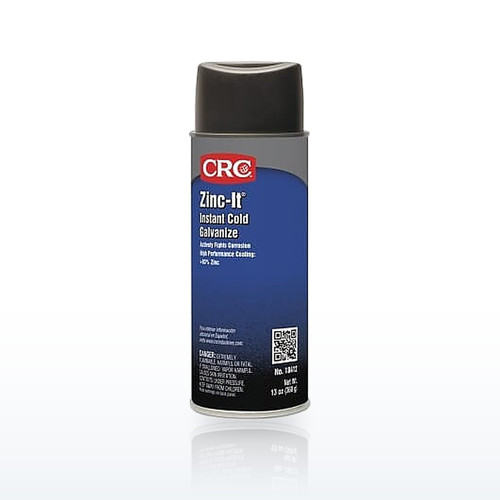 Zinc-It Instant Cold Galvanize Coating, 13 wt oz Fill, Aerosol Can