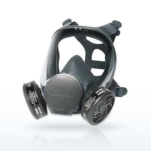 Moldex 900 Cartridge Respirators, Reusable Full Face Respirator Airborne