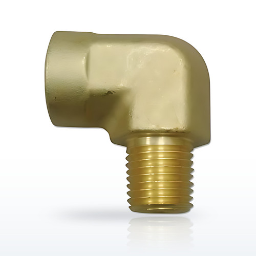 Western Enterprises Pipe Thread Elbow, Connector, 3000 psig, Brass