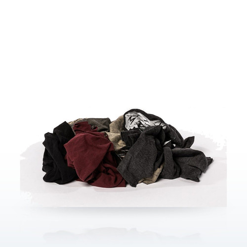 Y-pers Reclaimed Cotton T-Shirt Rags - 25 lb Box