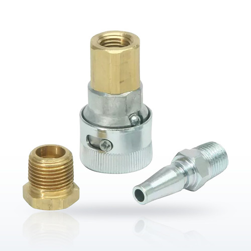 North Coupler Assembly - Schrader, 3/8"