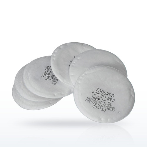 North RAP-74053 Cartridge Respirators, R95 Replacement Filter Kit, 6 Pack